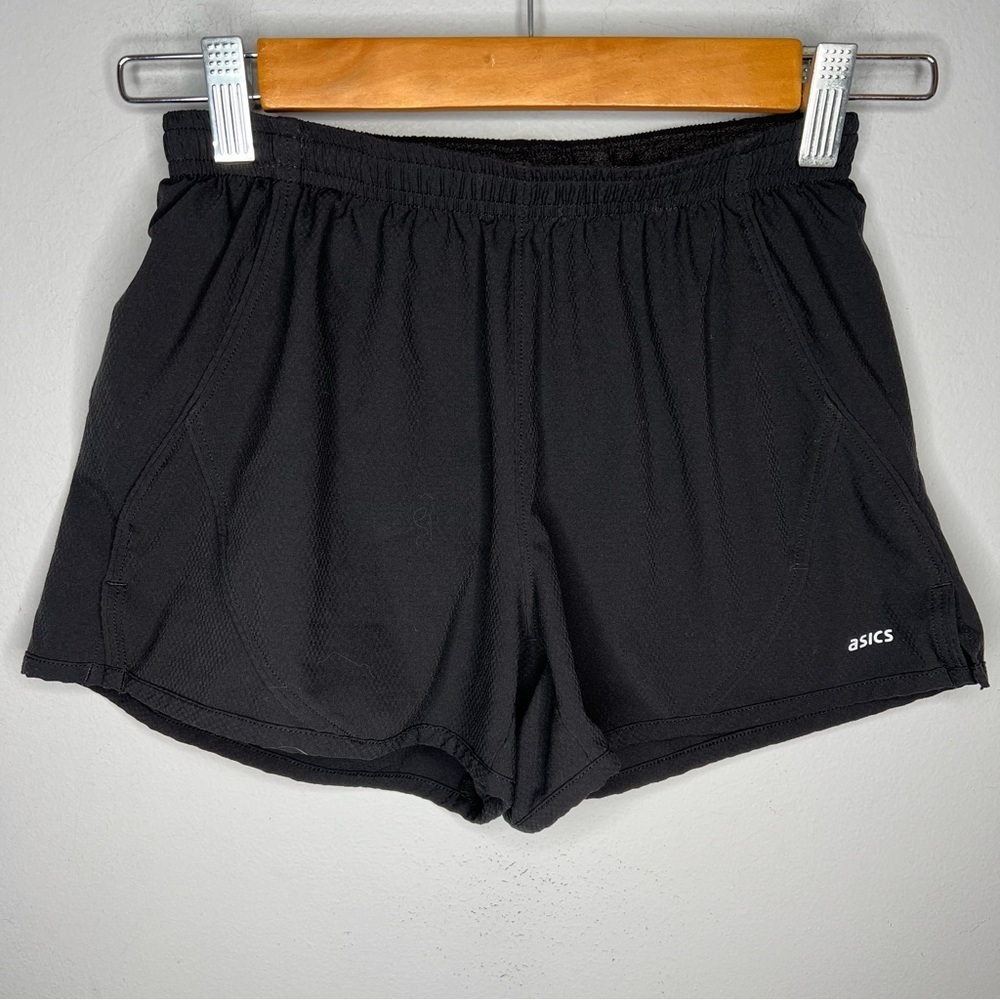 Asics Black Running Shorts